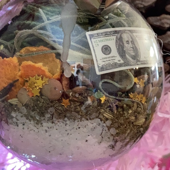 House Blessings, Prosperity, good luck, Protection, Tree Ornament Christmas ball - Picture 4 of 12